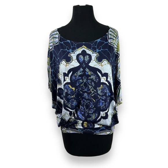 Emilio Pucci Tops - Emilio‎ Pucci Bat Wing Sleeve Blouse Womens 6